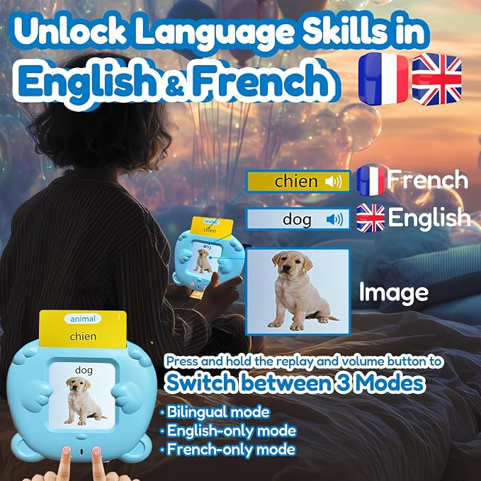 Bilingual Talking Flash Cards for Kids - Image 2