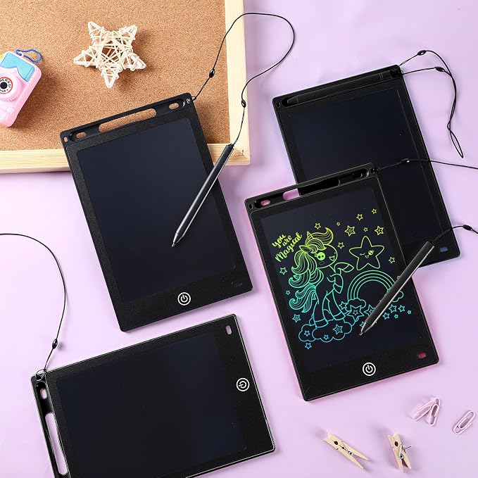 Zonon 4 Pcs LCD Writing Tablet 8.5 Inch Doodle Board Tablet Drawing Gifts LCD - Image 7