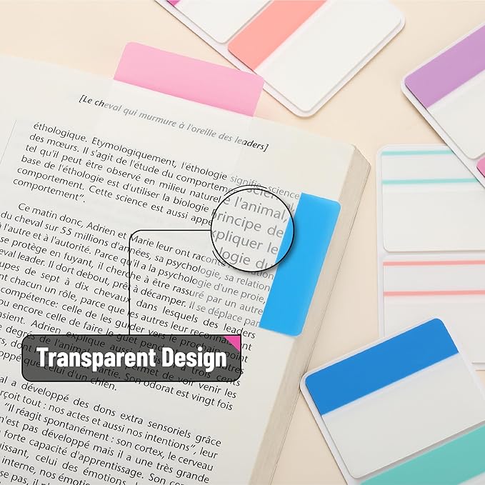 Mr. Pen- Sticky Index Tabs, 500 Pcs, 21 Sets, Colorful Sticky Tabs for Notebooks, Page Markers, Page Tabs for Binders, Page Tabs Sticky Tabs for Books, Notebook Tabs, Book Sticky Tabs for Notebooks-DeskLoop Office