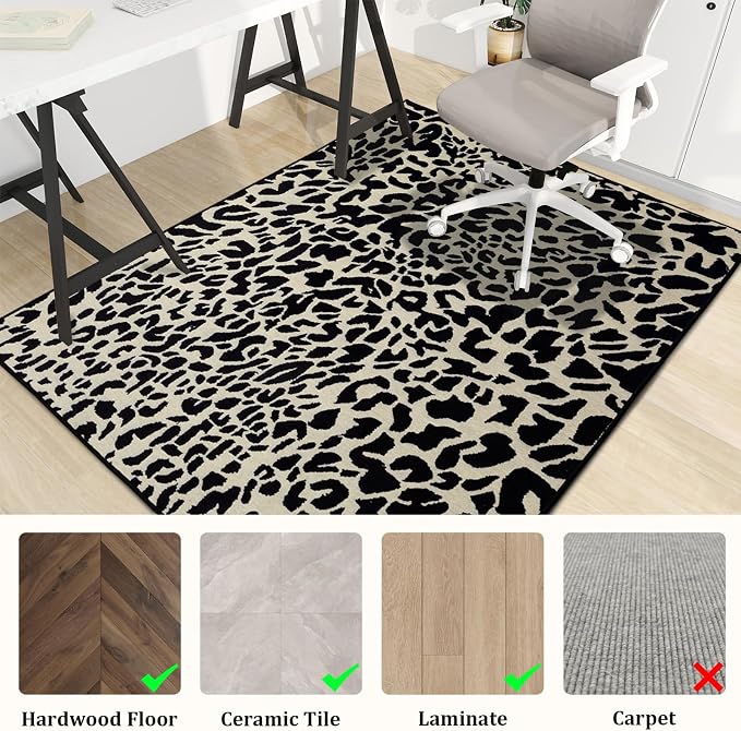 Office Chair Mat for Hardwood Floor, Machine Wash - Image 3