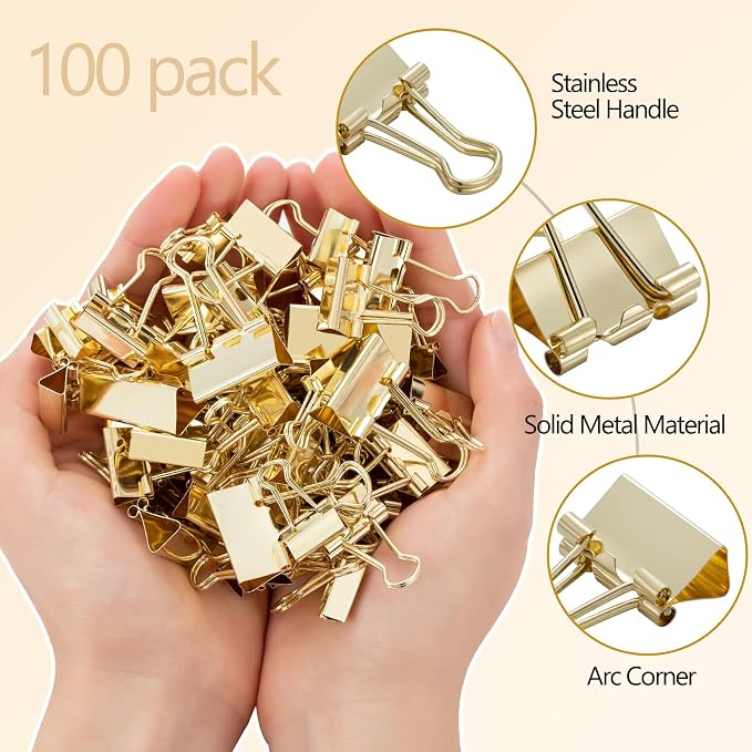 Binder Clip Paper Clamps - Image 2