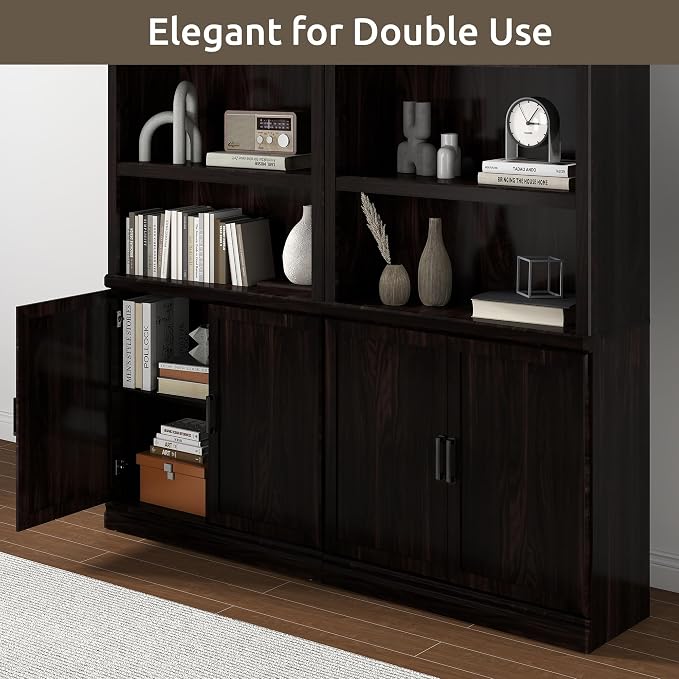 Bevfint 70 Inch Tall Bookcase - Image 7