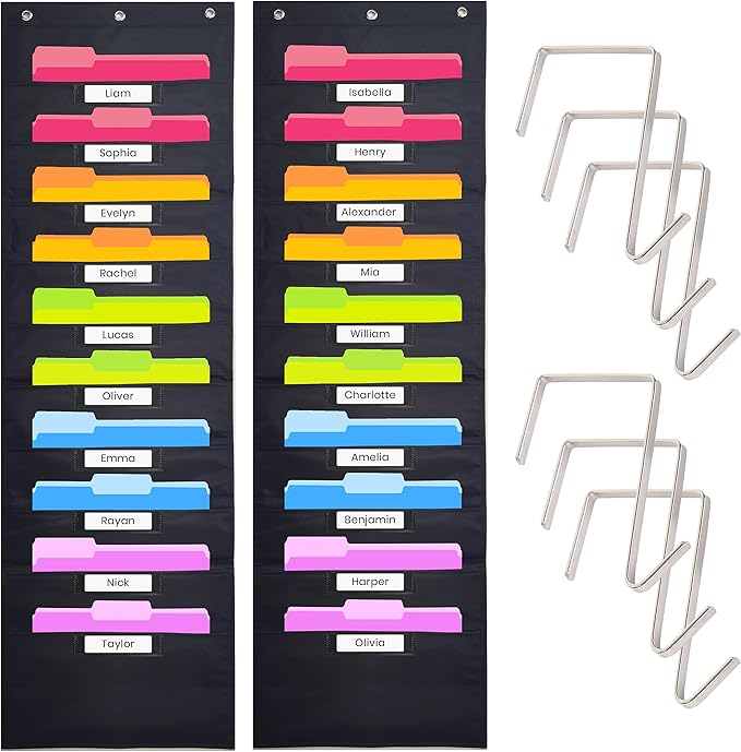 Hippo Creation Storage Pocket Chart by HippoCreation