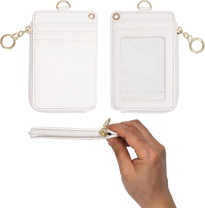 MONDO DESIGNS 2-in-1 ID Badge Holder & Lanyard Wallet - Image 2