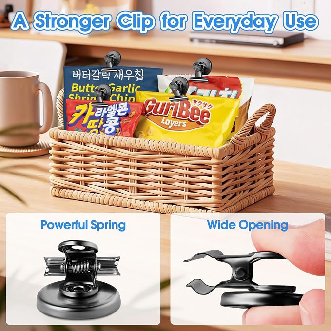 Grtard 20 Pack Magnetic Clips Heavy Duty, Magnet Clips - Image 7