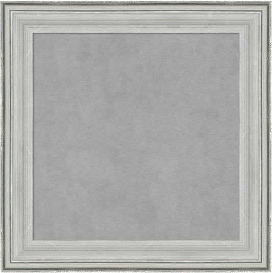 Amanti Art Silver Framed Magnetic Board 15x15 X-Small Vision Board by AmantiArt
