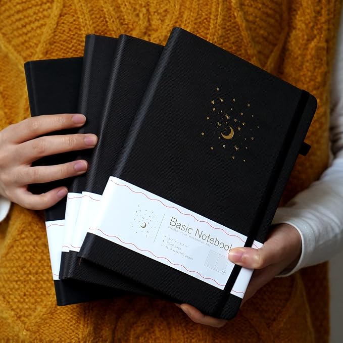 CAGIE 4 Pack Lined Journal Notebooks - Image 8