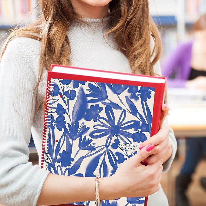 Five Star Spiral Notebook + Study App, 1 Subject, College Ruled, 8-1/2" x 11" - Image 7