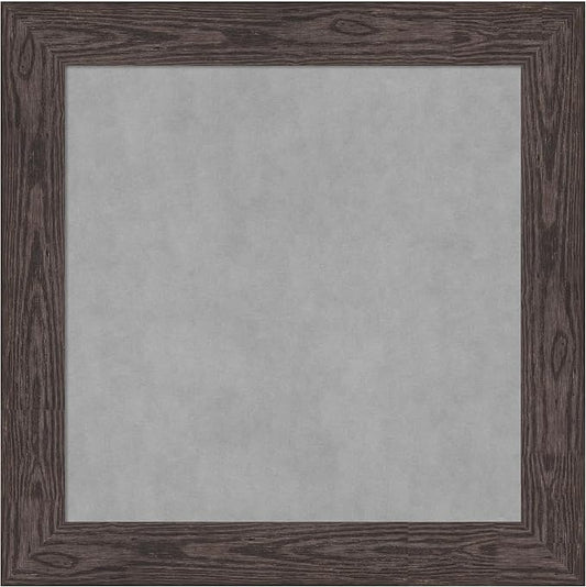 Amanti Art Black Framed Magnetic Board 30x30 Medium Vision Board by AmantiArt