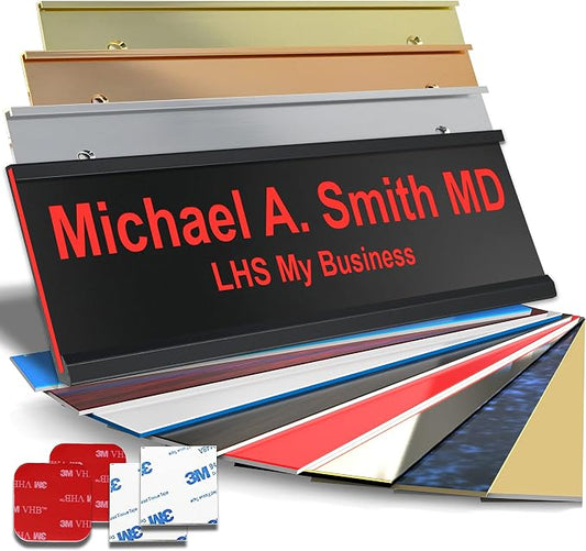 Custom Name Plate for Doors, by LHS+My+Business