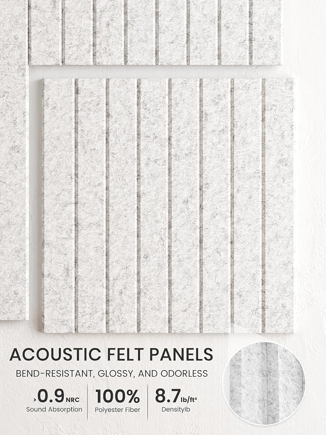 Bumusty Large Cork Board Alternative-36 x 24" Felt Bulletin Board Tiles - Image 3