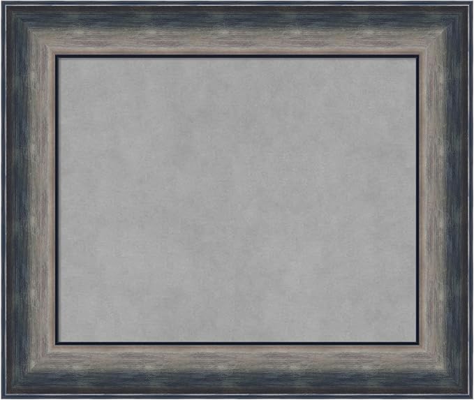 Amanti Art Silver Framed Magnetic Board 22x26 Small Vision Board by AmantiArt