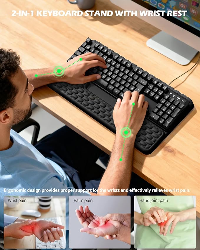 Computer Keyboard Stand, Keyboard pad - Image 7