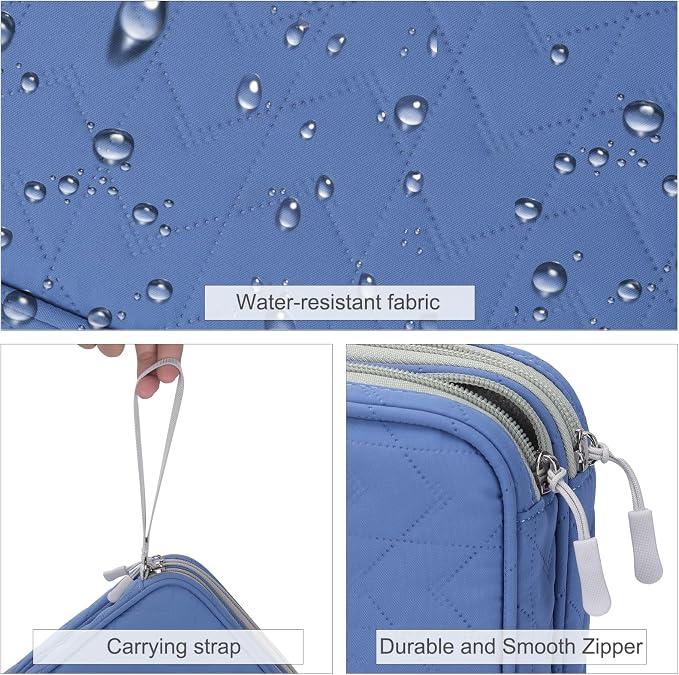 FYY Electronic Organizer, Extra Large Travel Cable Organizer Bag Pouch Portable - Image 4