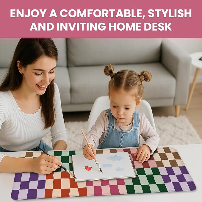 Large Mouse Pad for Desktop, Cute Desk Mat Pad Protector for Work & Gaming - Image 7
