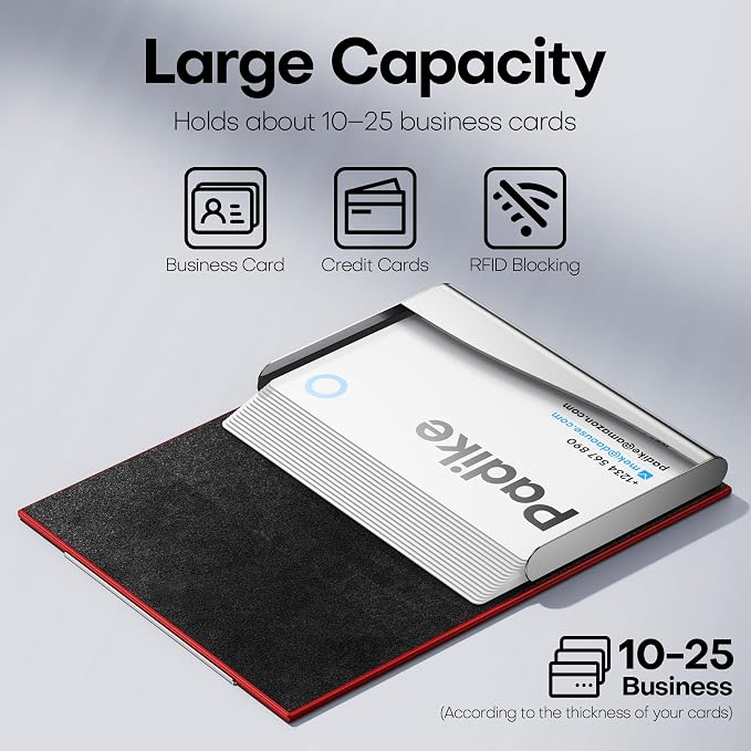 Padike Business Card Holder, RFID Protected - Image 2