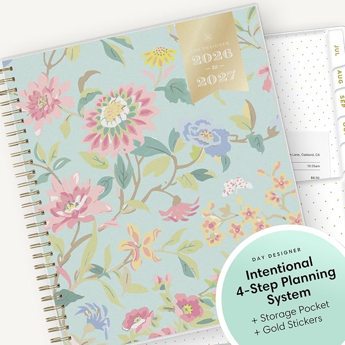 Blue Sky Day Designer 2026-2027 Monthly Academic Year Planner Calendar - Image 5