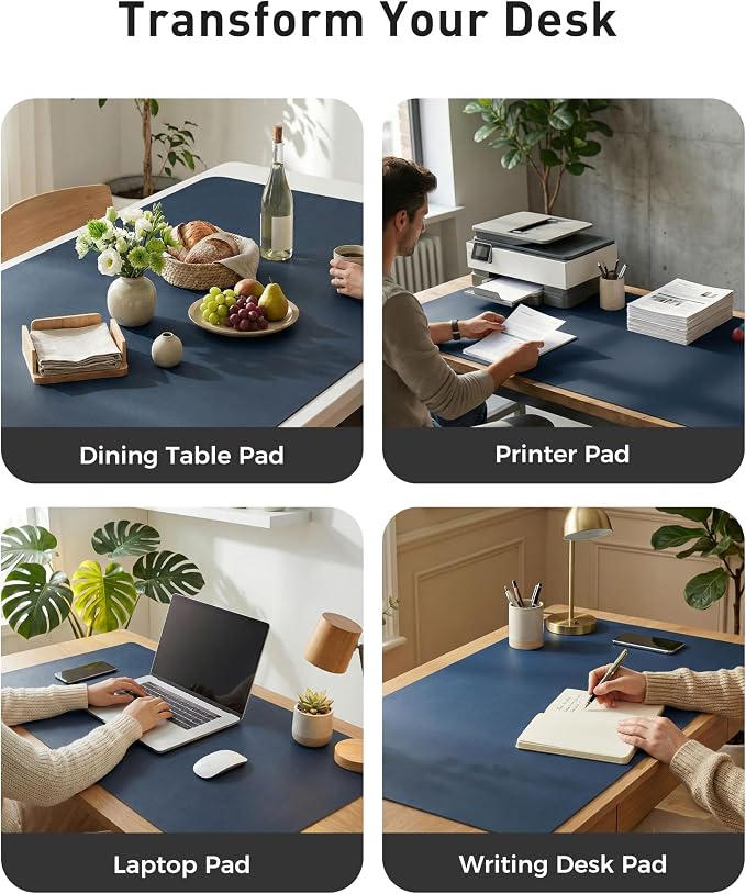 Aothia Faux Leather Desk Mat - Image 6