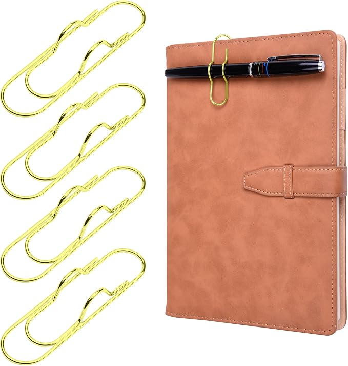 Wisdompro Pen Clip, 12 Pack Stainless Steel Pencil Clip Holder by Wisdompro