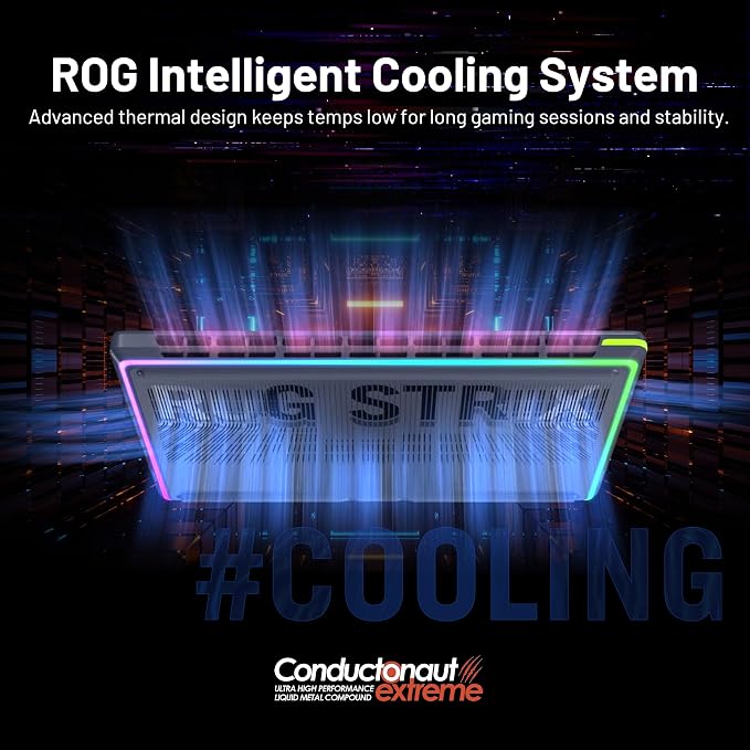 ASUS ROG Strix G18 18" 144Hz WUXGA Gaming Laptop, Intel i9-14900HX, 16GB RAM - Image 7