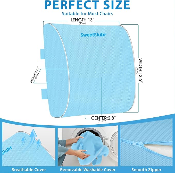 SweetSlubr Lumbar Support Pillow - Image 2