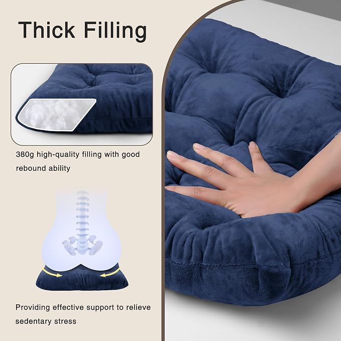 OVOV 4 Pack Chair Cushions for Dining Chairs Soft Seat Cushions for Kitchen - Image 6