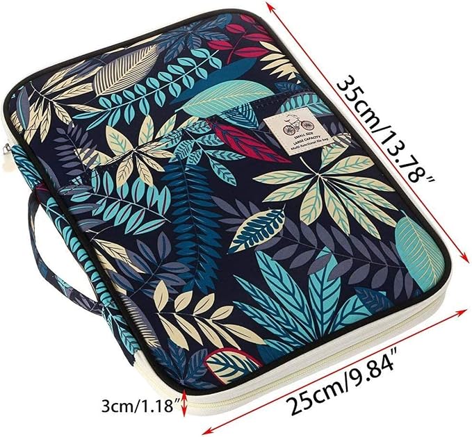 JAKAGO Travel Portfolio Organizer Waterproof A4 Document Bag Multifunctional - Image 3
