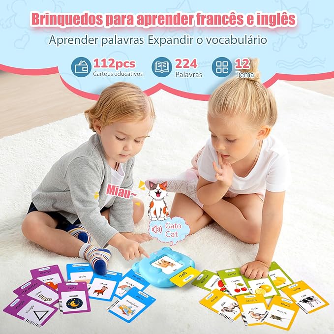 Portuguese & English Talking Flash Cards - Image 5