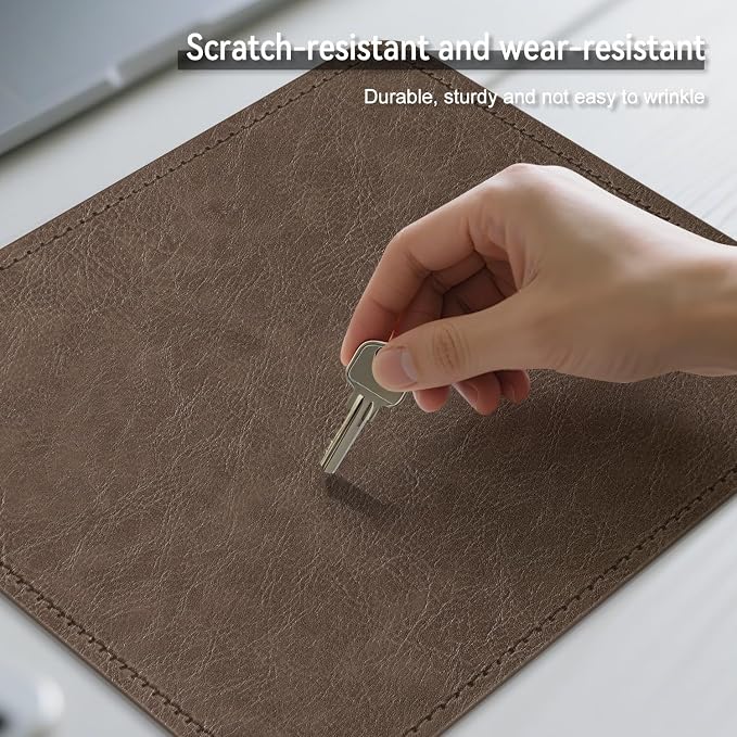 Imitation Crazy Horse Leather Desk Mat - Image 9