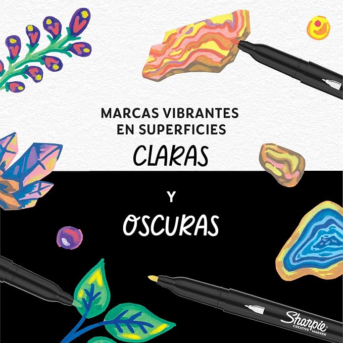 Sharpie Creative Markers, Water-Based Acrylic Paint Markers, Fine Tip - Image 8