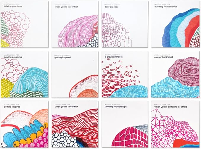 Mindfulness Cards Deluxe Artist Edition 48 Research-Backed Techniques - Image 2
