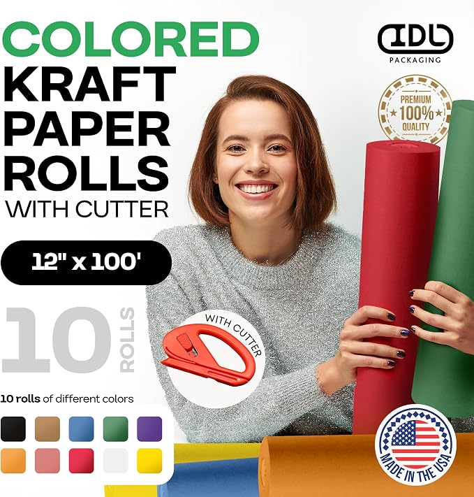 Assorted Colors Kraft Paper - Image 2
