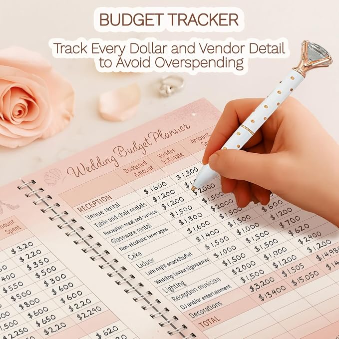 Wedding Planner Book Organizer: 12-Month Checklist - Image 5