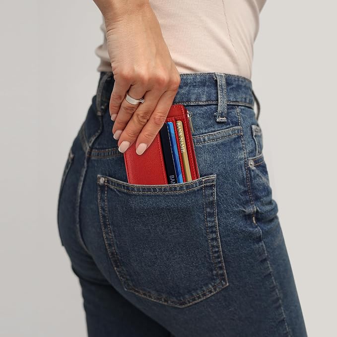 Sodsay Card Case Slim Front Pocket Wallet - Image 8