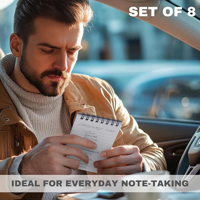 ZICOTO Aesthetic Pocket Notebooks Set Of 8 - Image 3