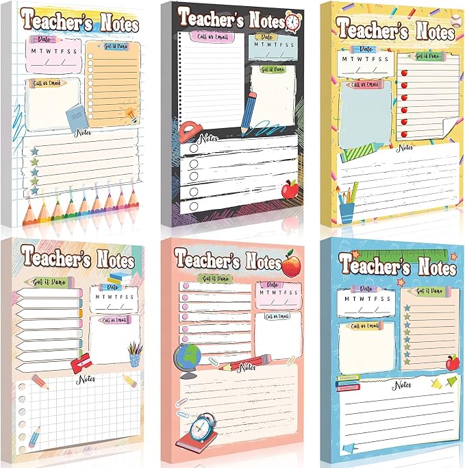Eaasty Kids Pretend Play Notepads 4 x 6 Inch Pads by Eaasty
