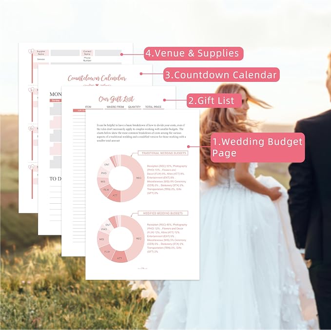 Wedding Planner Book and Organizer - Image 4