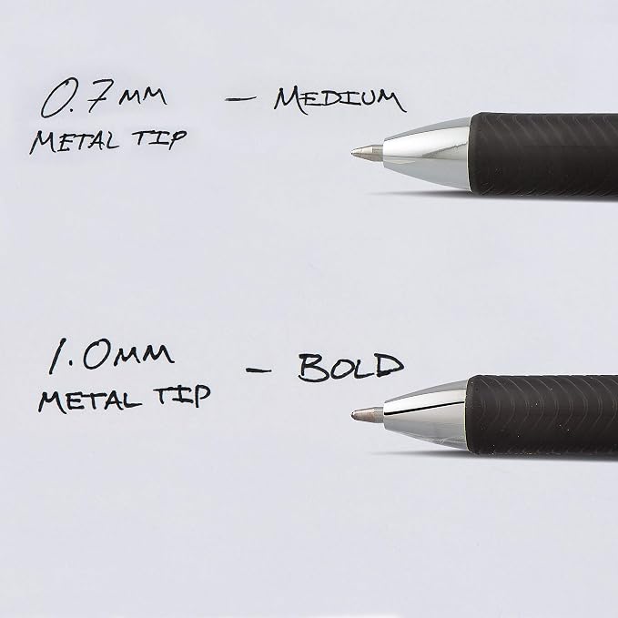 Pentel EnerGel RTX Retractable Liquid Gel Pen, Medium Line, Metal Tip - Image 7