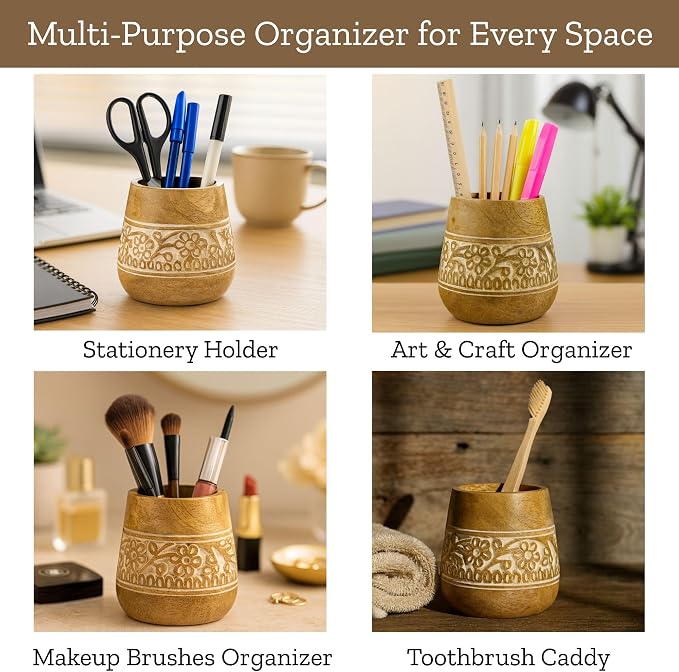 Mie Creations Designer Pencil Holder - Image 3
