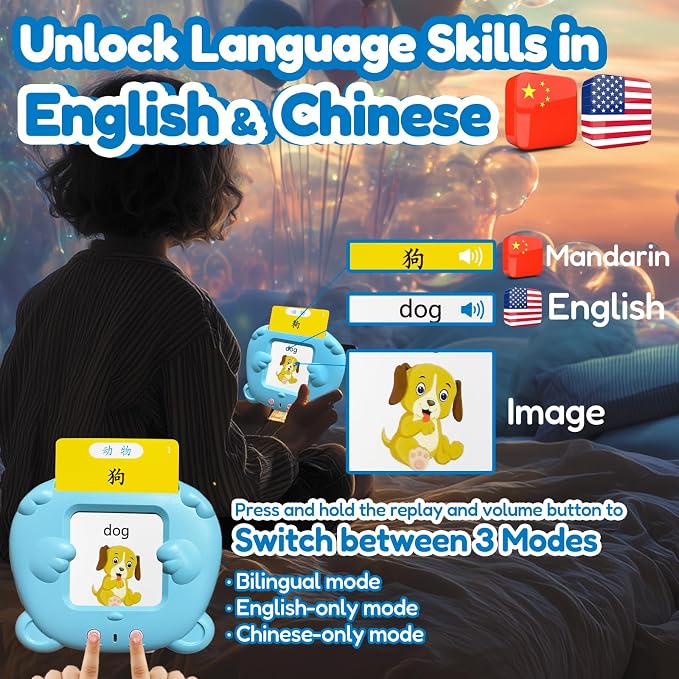 Bilingual Talking Flash Cards for Kids - Image 2