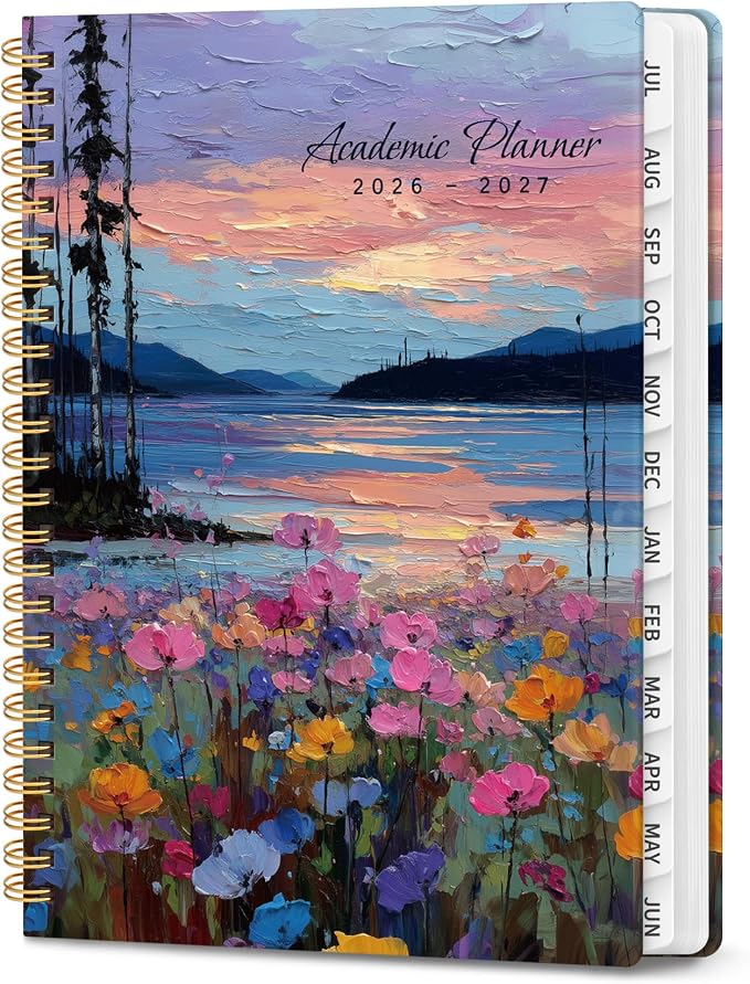 Planner 2026-2027, Monthly and Weekly Academic Planner July 2026 by Zotia