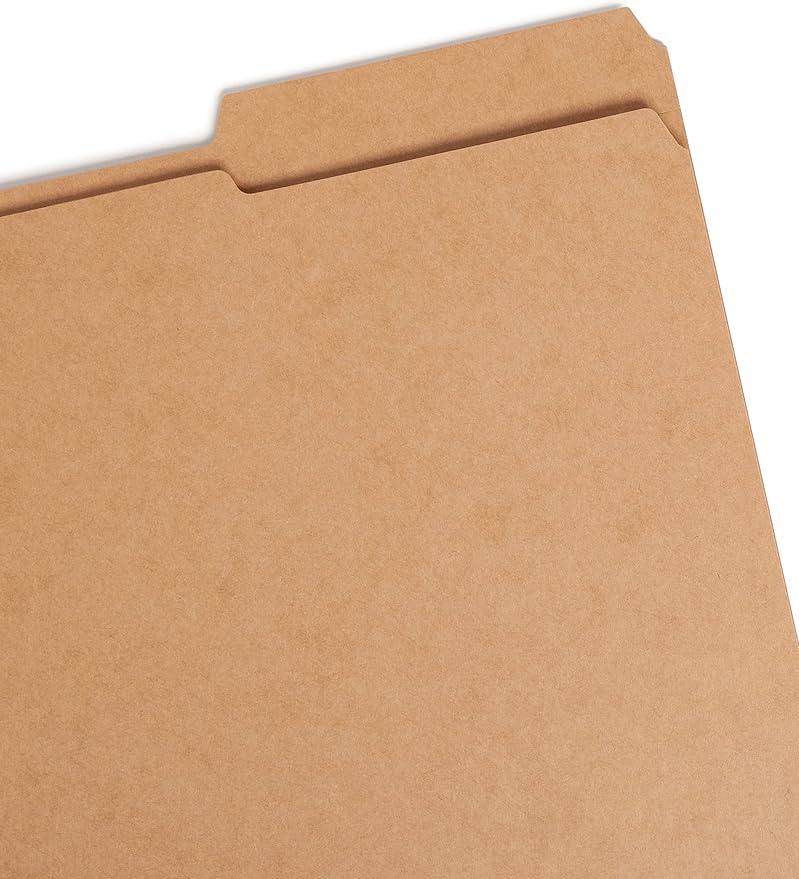 Smead File Folder, Reinforced 2/5-Cut Tab Right Position, Guide Height - Image 2