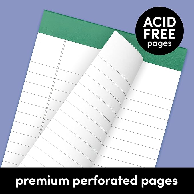 PAPERAGE Lined Legal Pads, 6 Pack, 50 Sheets Each, Wide/Legal Ruled, Note Pads - Image 3