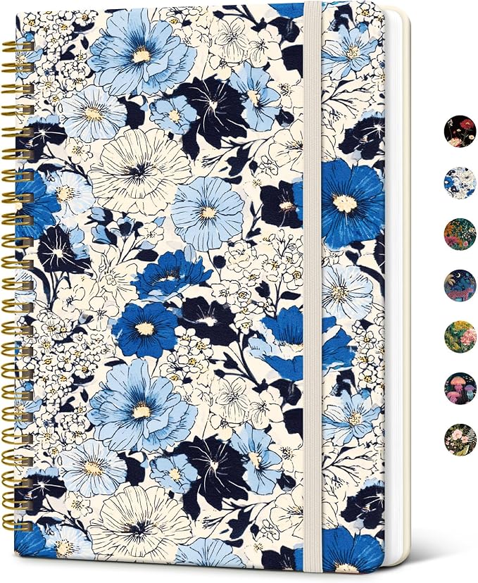Taja Lined Spiral Notebook Journal by Taja
