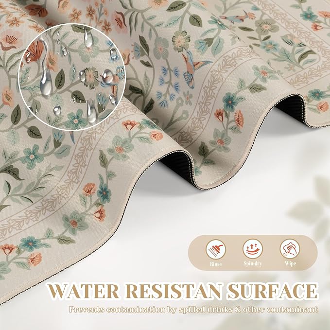 iCasso Aesthetic Flower Mouse pad - Image 5