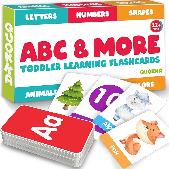 QUOKKA ABC Learning Flash Cards by QUOKKA