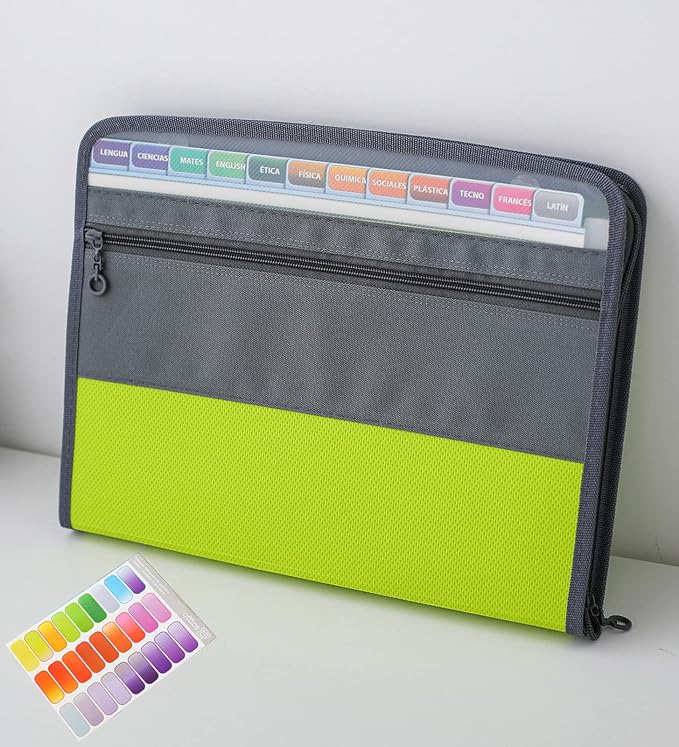 NAFY Expanding File Folder, 13 Pockets Document Organizer by Nafy