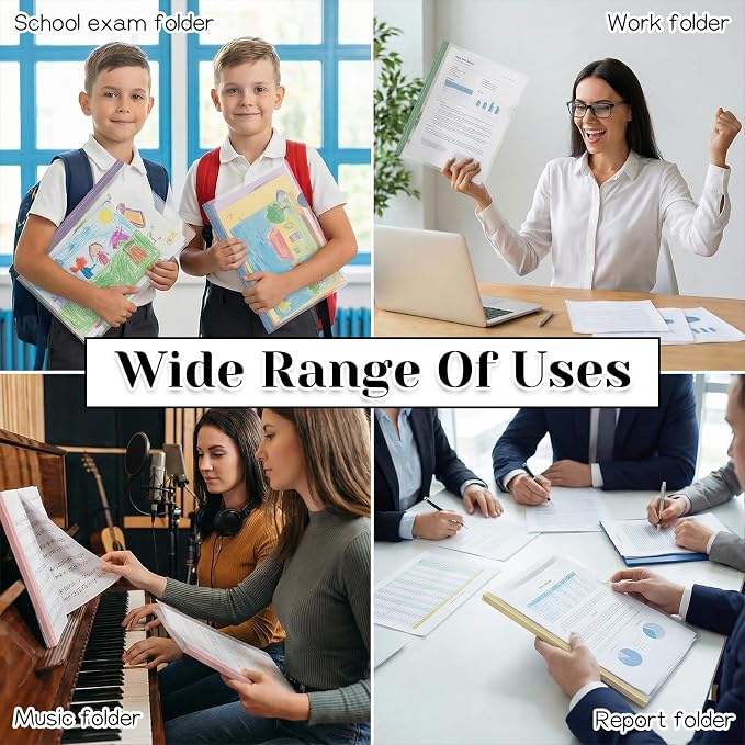100 Pack Clear Report Covers - Image 7