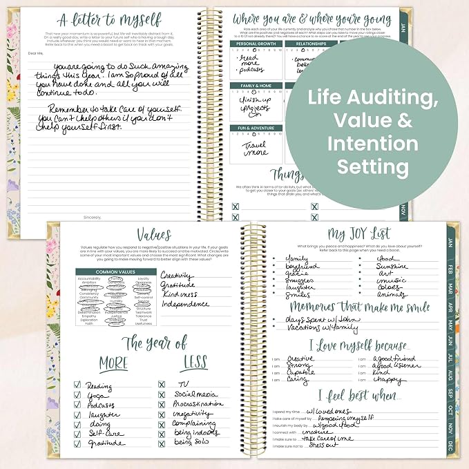 bloom daily planners 2026 Hardcover Calendar Year Goal & Vision Planner - Image 5