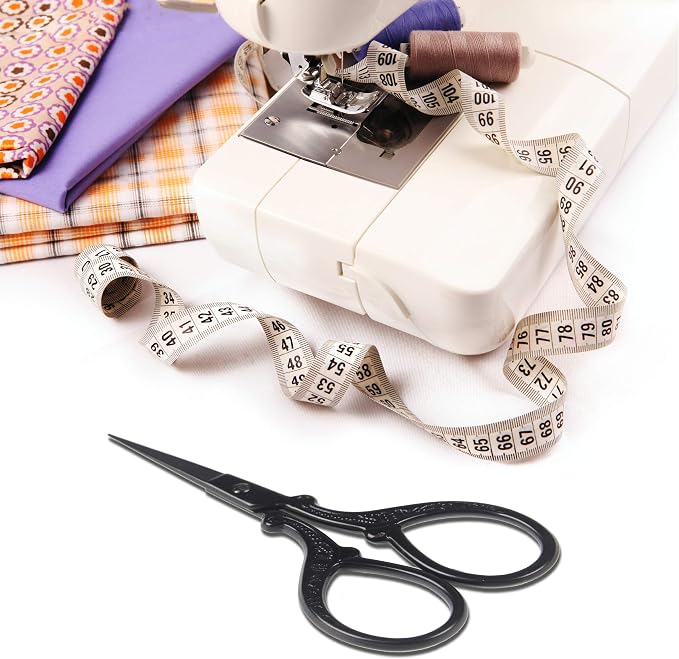 Small 3.6inch Scissors Embroidery Sewing Crochet Cross Stitch Knitting Scissors - Image 5